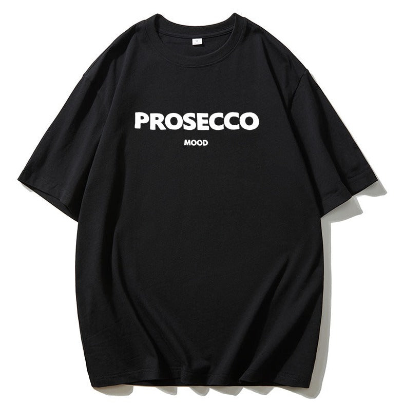 Prosecco Mood Oversize Cotton Shirt