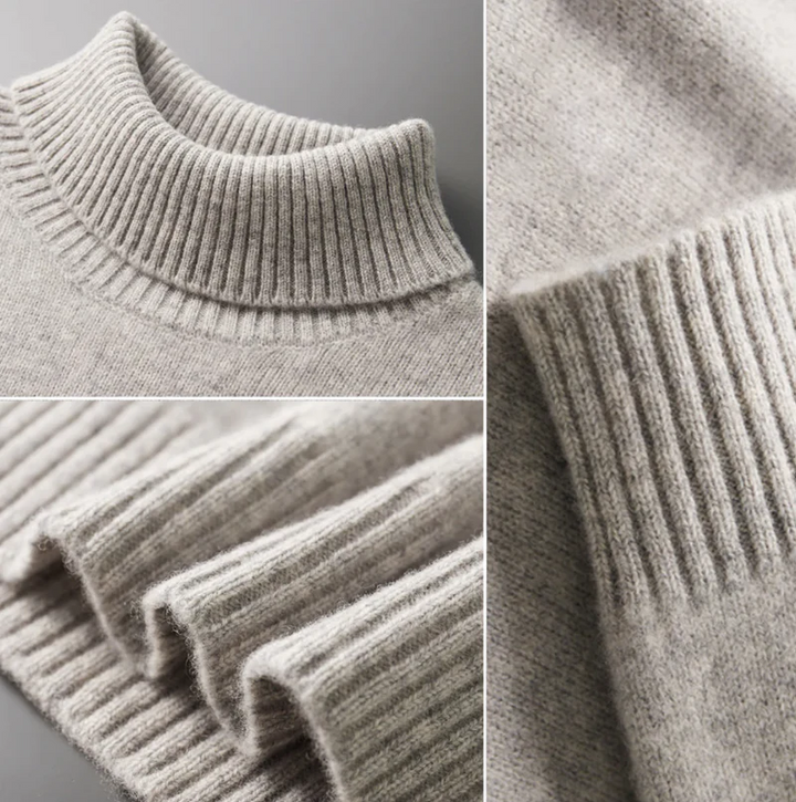 Luca Merino Wool Turtleneck