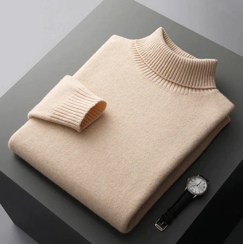 Luca Merino Wool Turtleneck