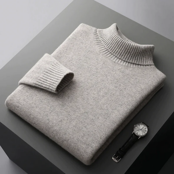 Luca Merino Wool Turtleneck