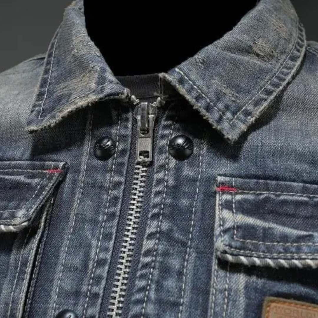 Lorenzo™ | Veste en denim mi-saison