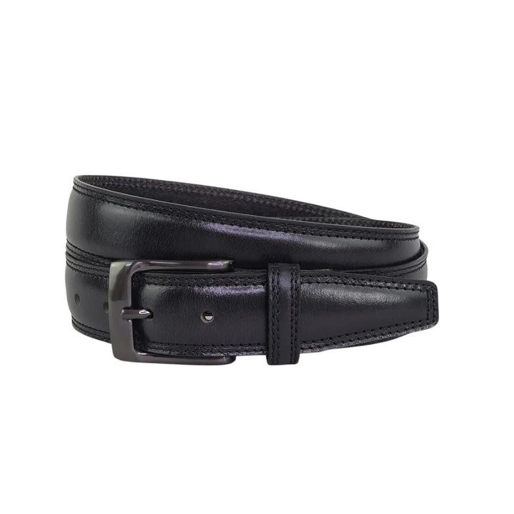 BURGHLEY 35mm FORMAL LEATHER BELT