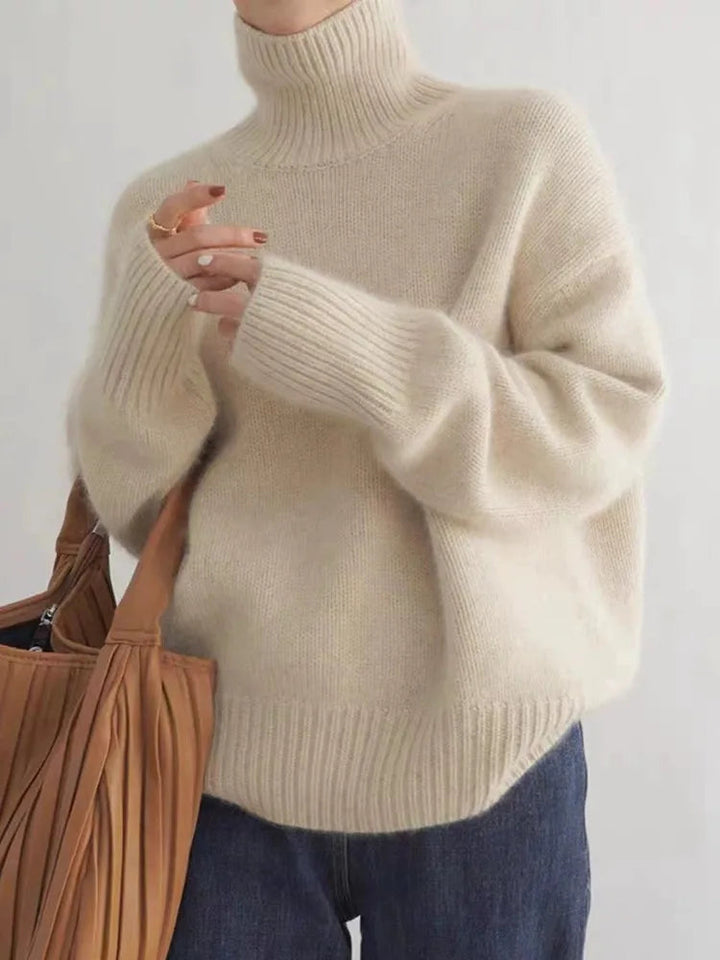 Lena – Soft Knit Turtleneck Jumber