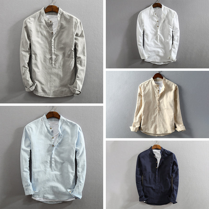 Matteo Classic Linen Shirt