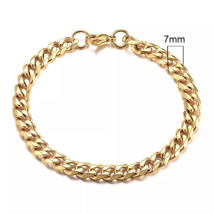 Chunky Miami Curb Chain Bracelet