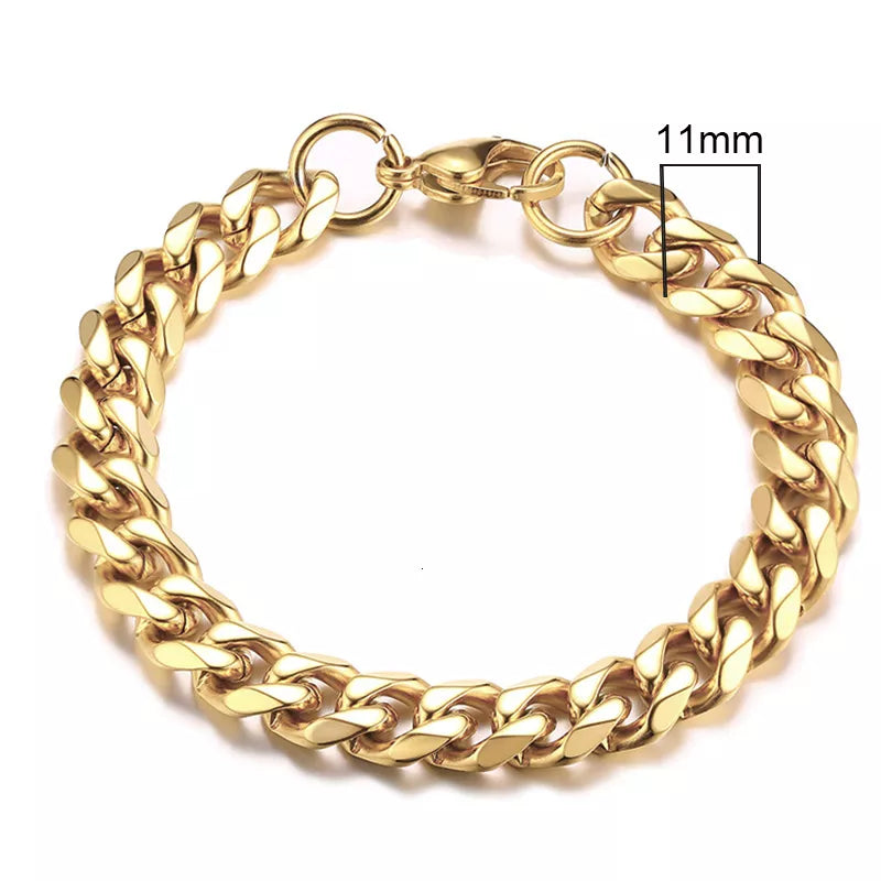 Chunky Miami Curb Chain Bracelet