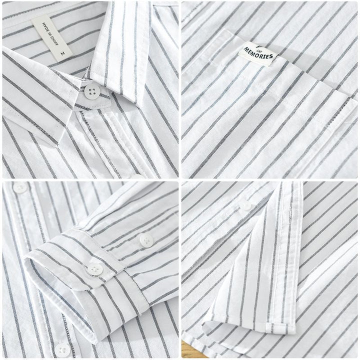 Marseille Striped Linen Shirt