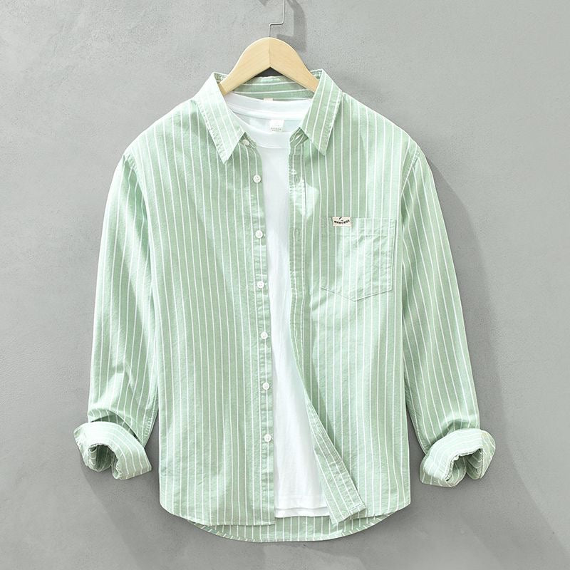 Marseille Striped Linen Shirt