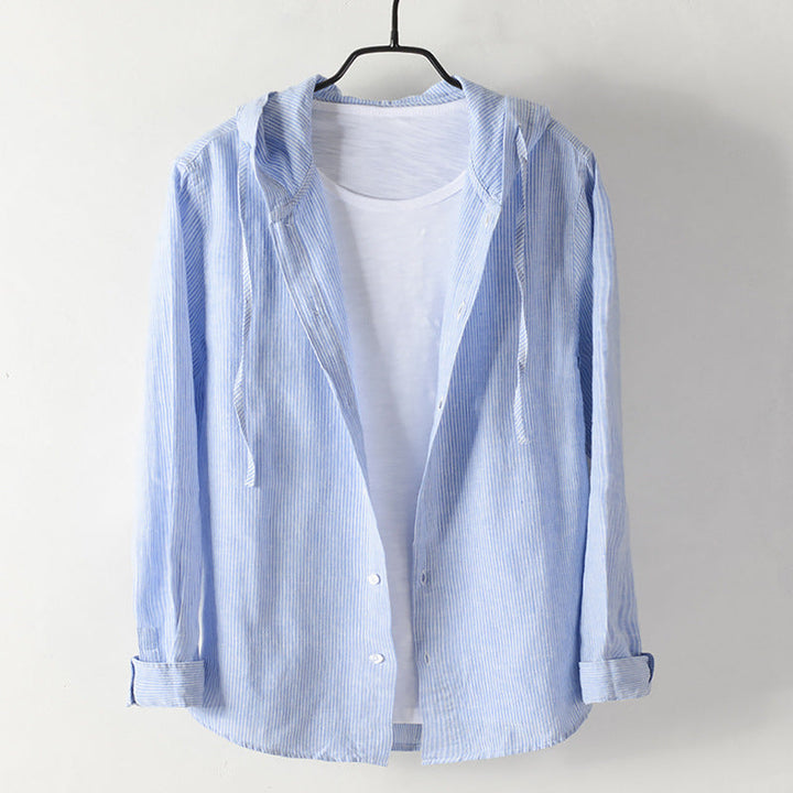 Firenze Hooded Linen Shirt