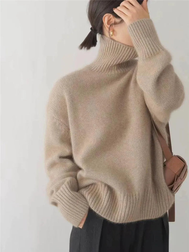 Lena – Soft Knit Turtleneck Jumber