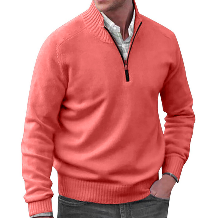 Noah - Elegant zippered sweater