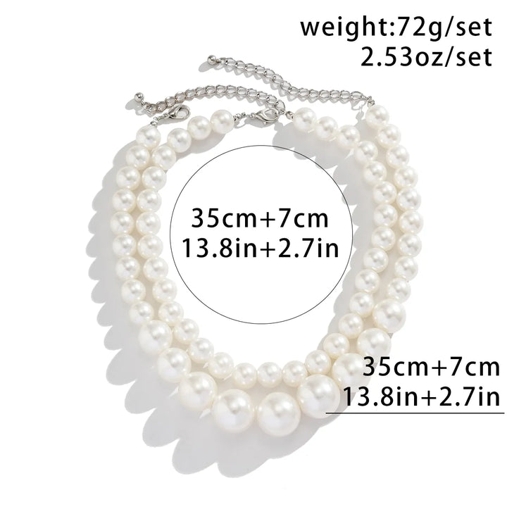 2pcs set  Choker Necklaces