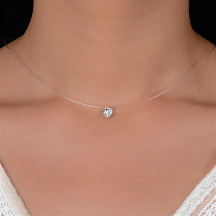 Fashion Shiny Crystal Necklace