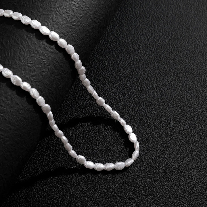 Simple Imitation Pearl Beads Short Choker Necklace