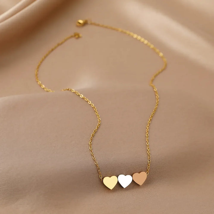 Stainless Steel Necklaces Sweetheart