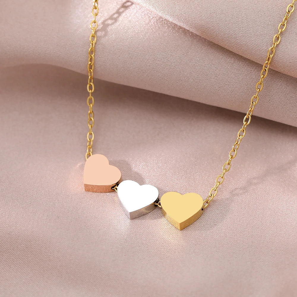 Stainless Steel Necklaces Sweetheart