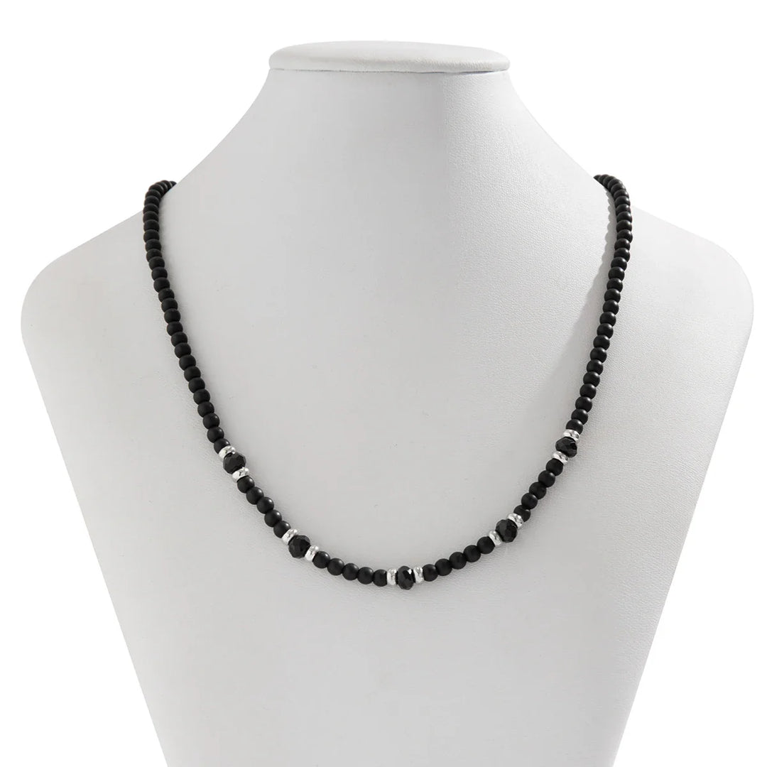 Acrylic Crystal Beads Strand Necklace