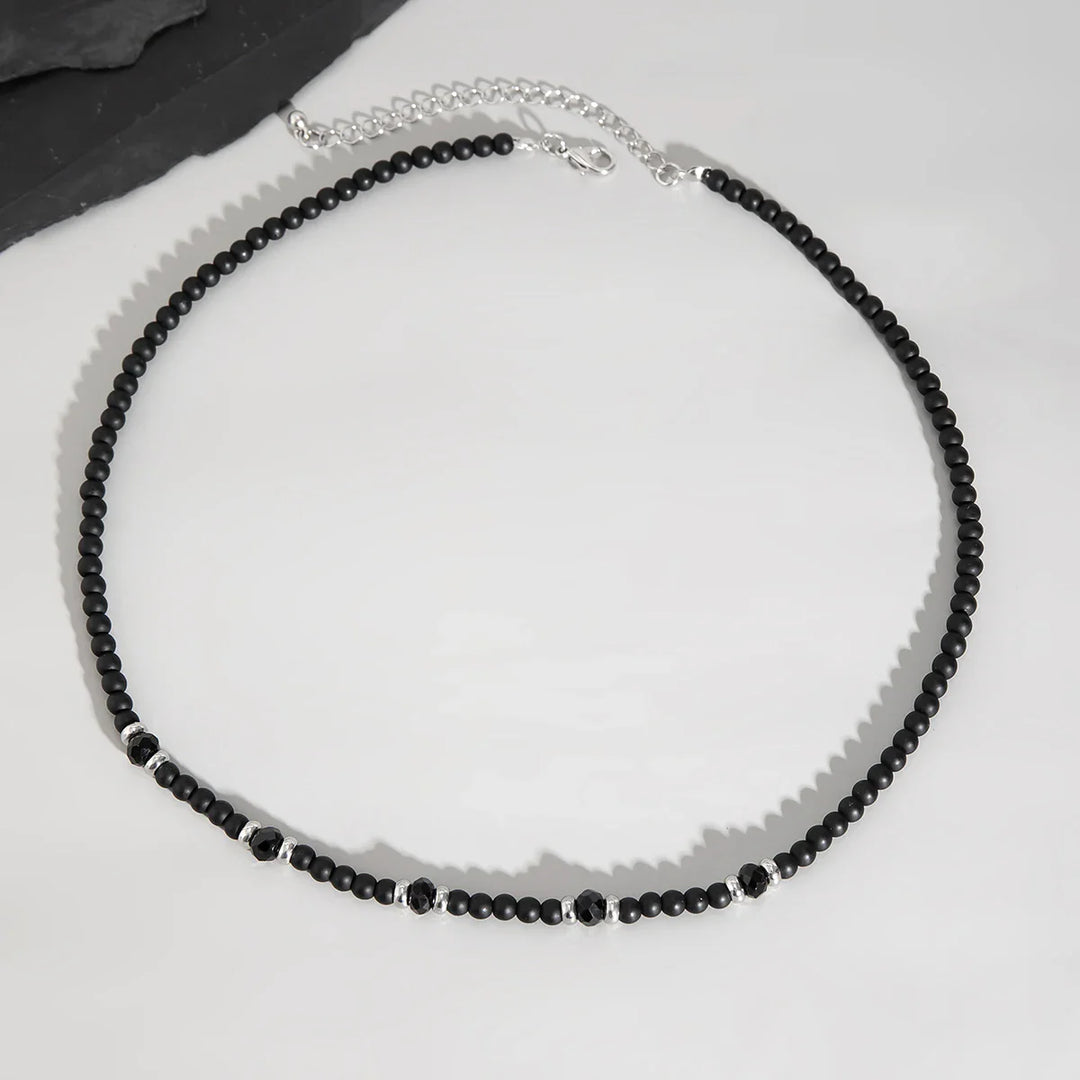 Acrylic Crystal Beads Strand Necklace