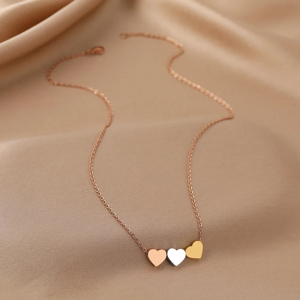 Stainless Steel Necklaces Sweetheart