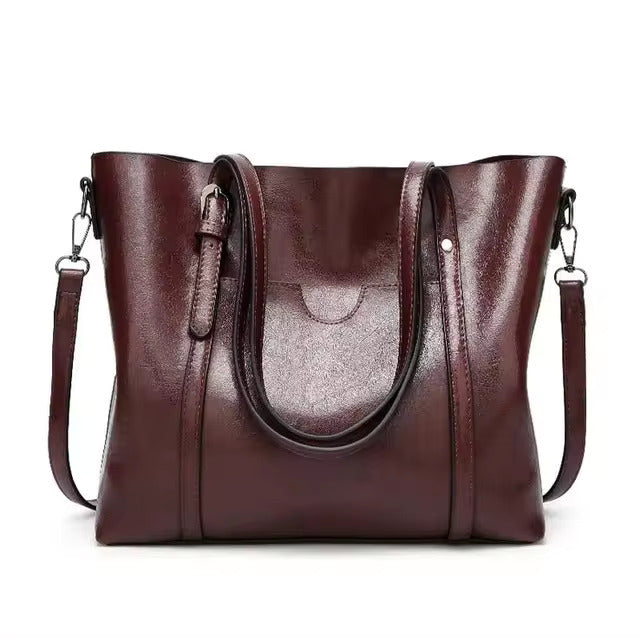 Louisa - Leather carrier bag