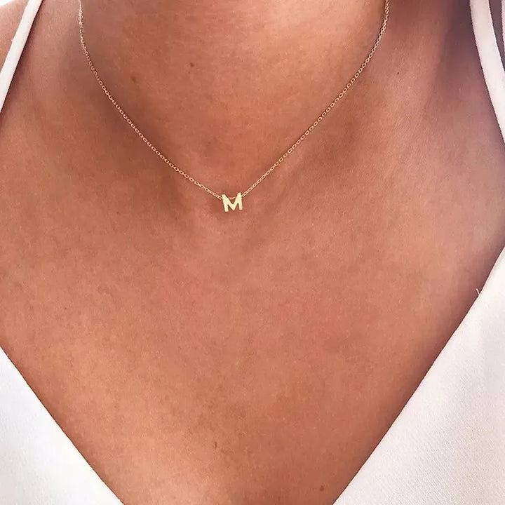 Hot Classic A-Z Initial Letter Pendant Necklace