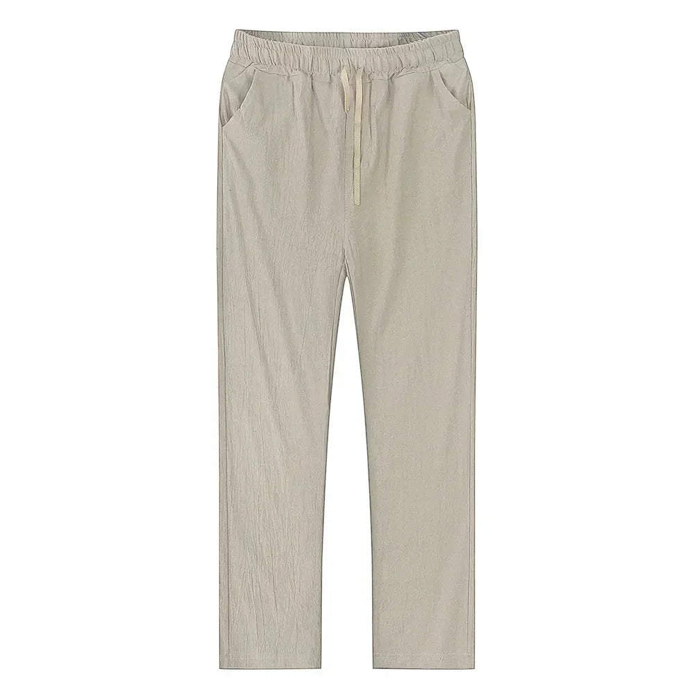 Coastal Breeze Linen Trousers