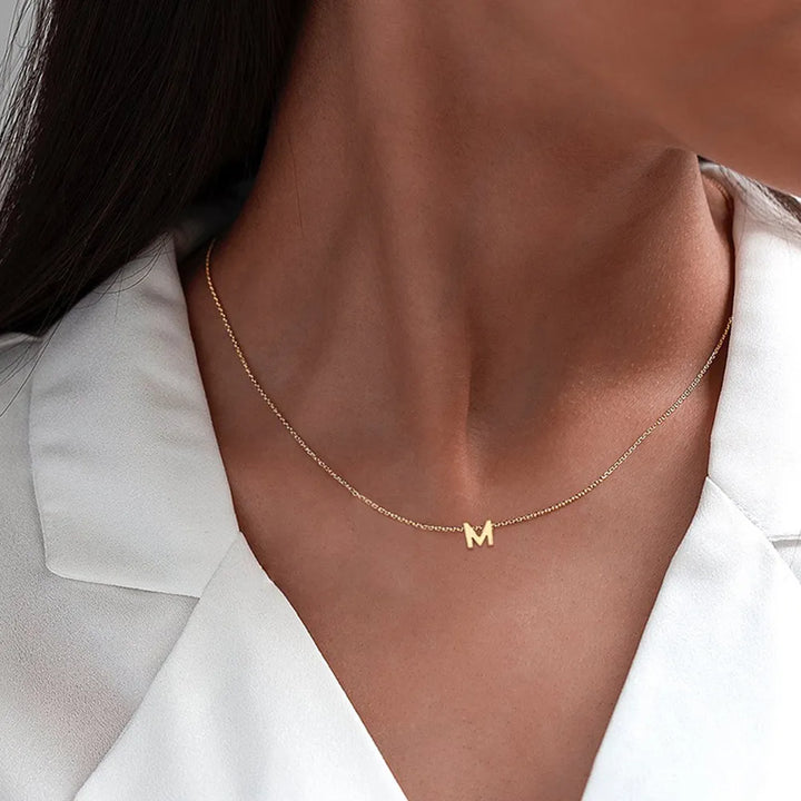 Hot Classic A-Z Initial Letter Pendant Necklace