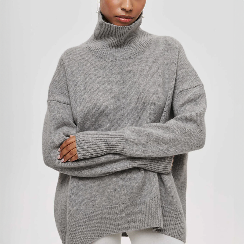 Amelia - Knitted turtleneck jumper