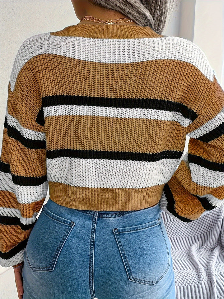 Chloé Cropped Knit Sweater